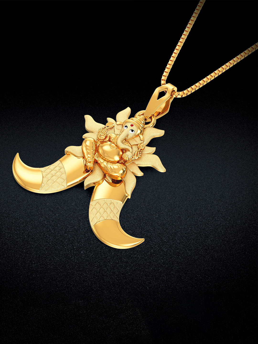 Joyalukkas Divine Power Ganesha Pendant