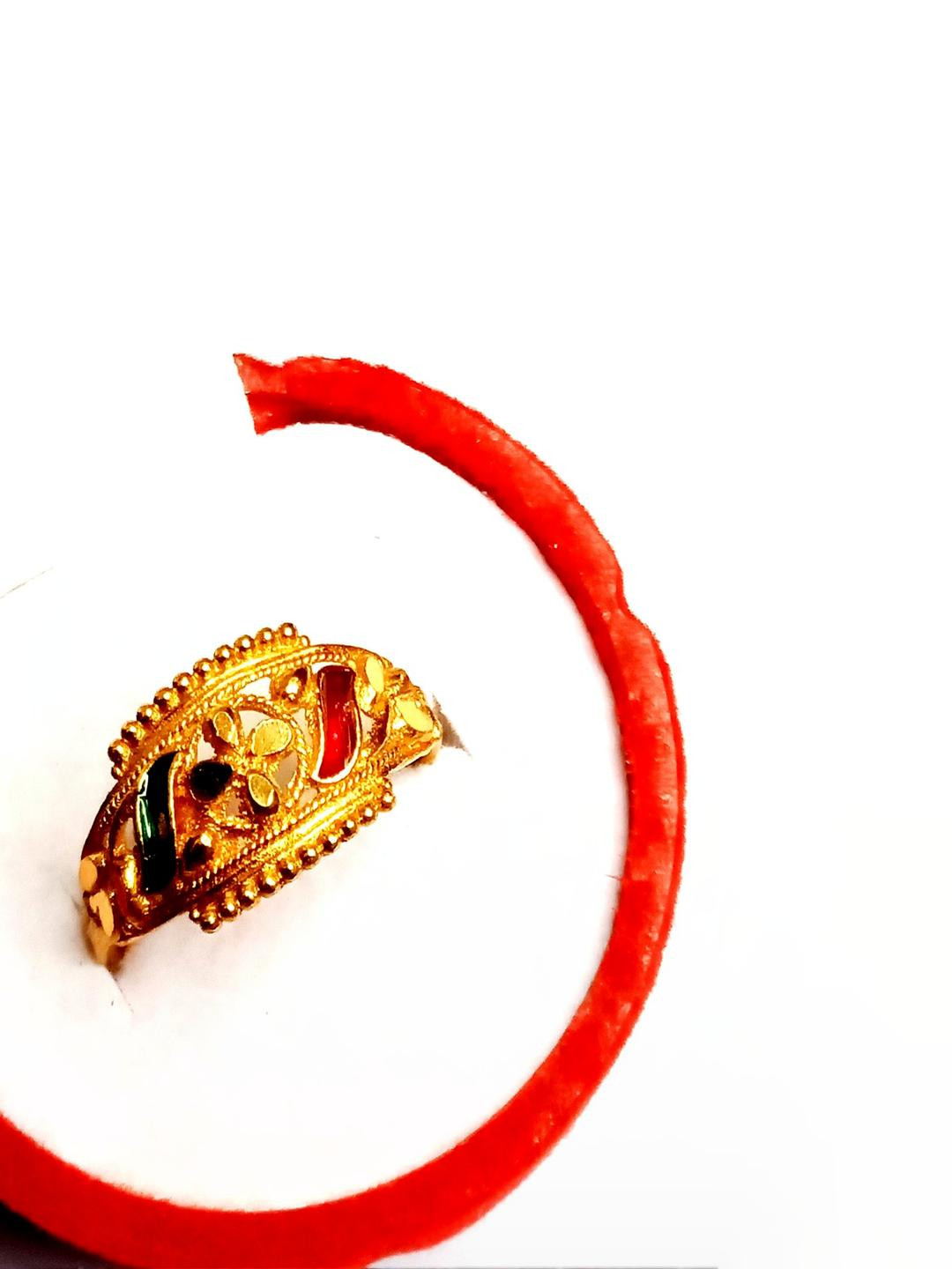 Nawab Collection Women Gold Ring