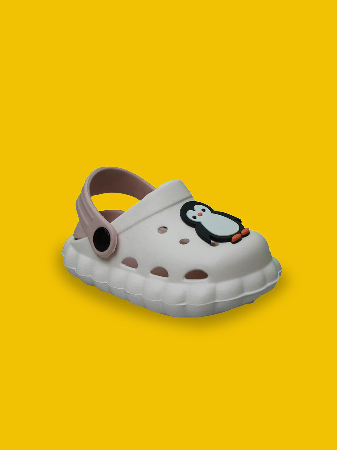 INDUS CLOUD Kids Lightweight Waterproof Cartoon Penguin Design Clogs