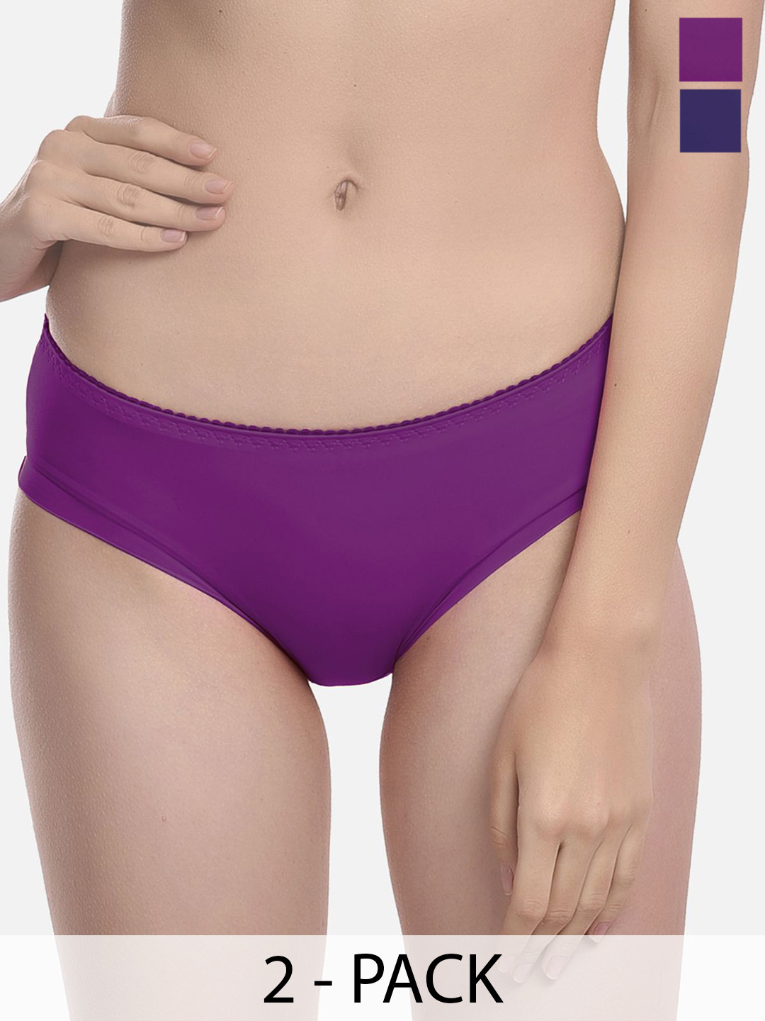 Samvar Women Purple Briefs