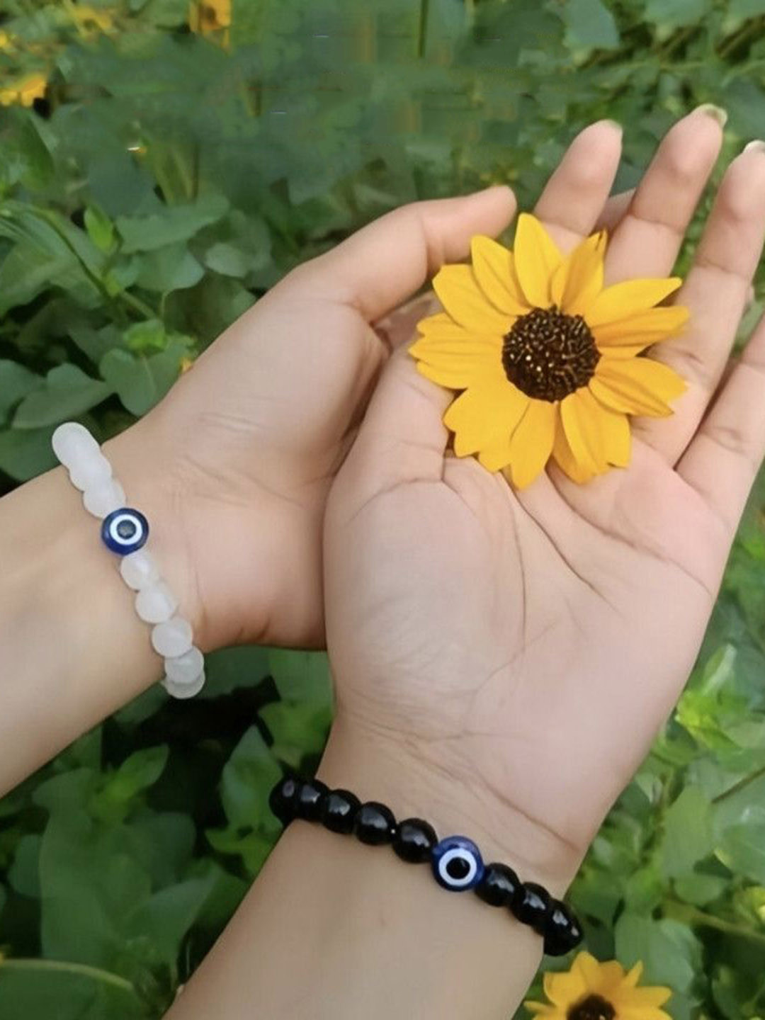 Samridhi DC Set Of 2 Evil Eye Couple Bracelet