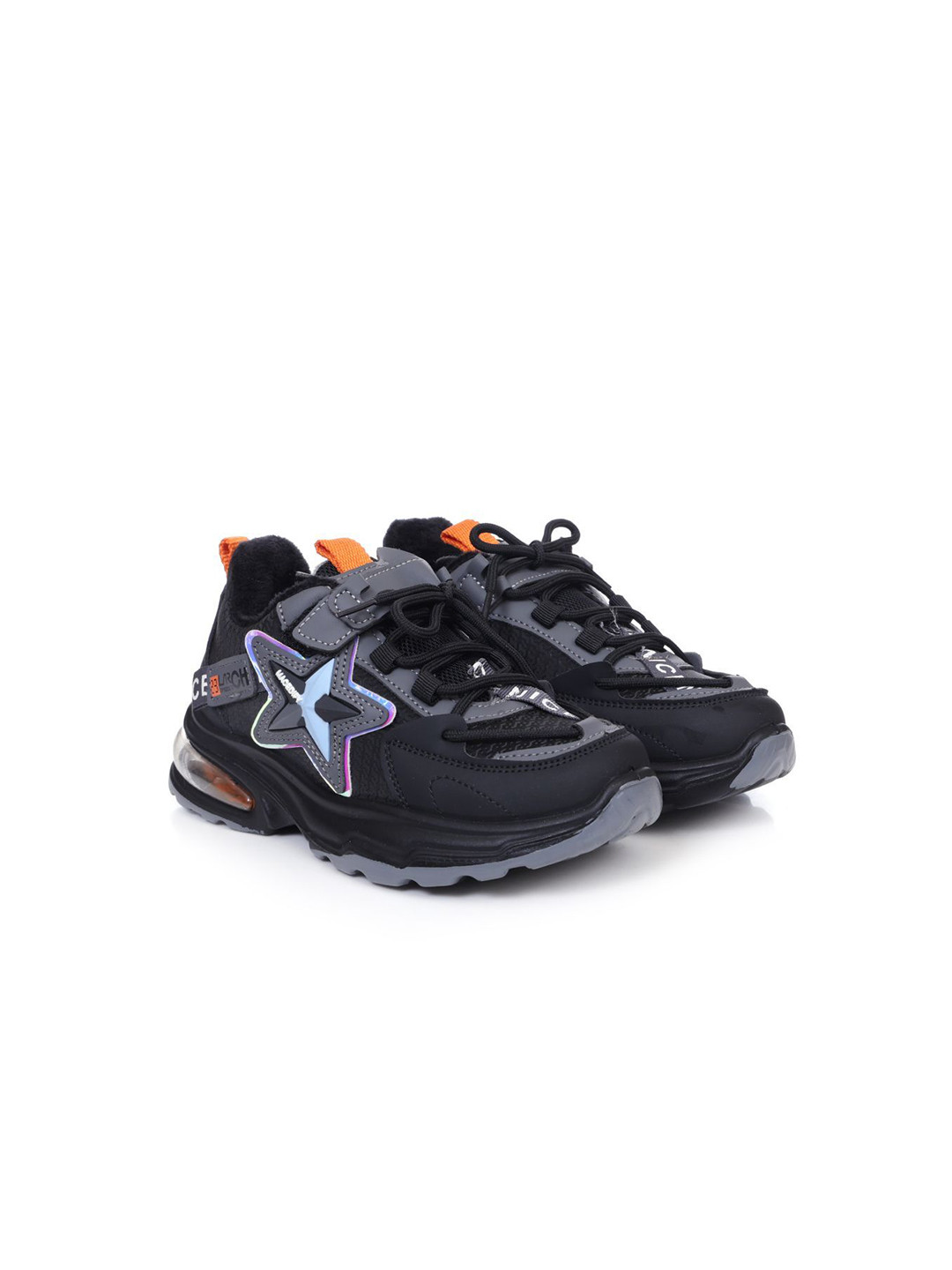 ZOOMBIE Kids Lace-Ups Walking Non-Marking Shoes