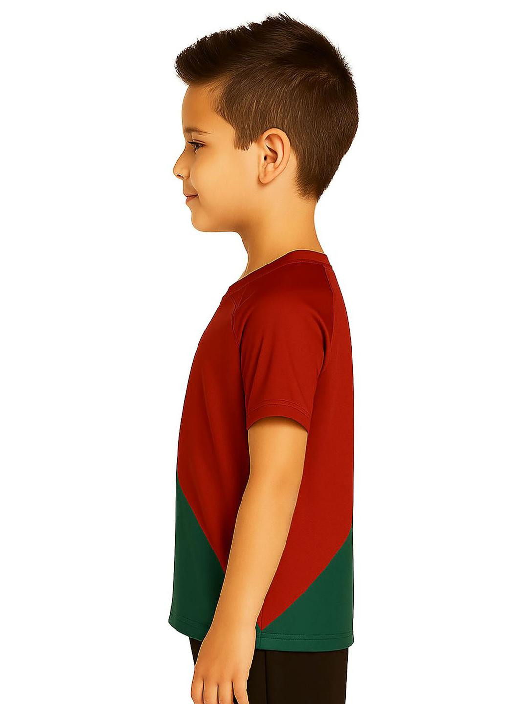 DOSTITCH Portugal Ronaldo 7 Football Jersey Boys with Shorts
