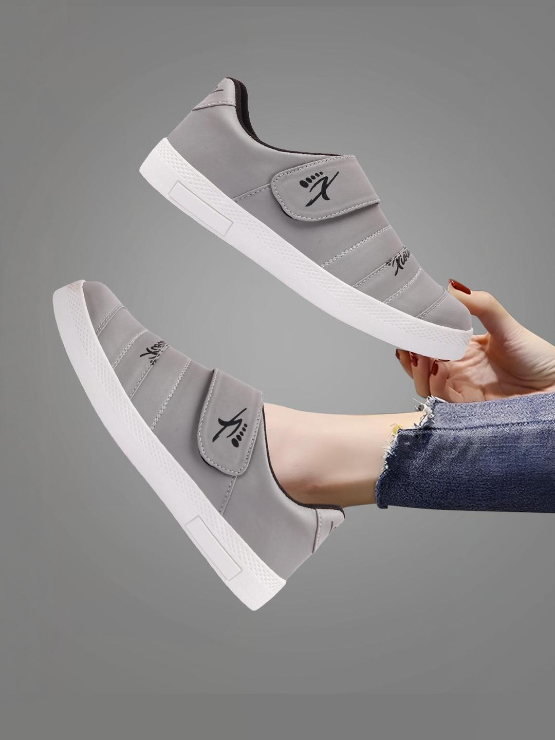 Antox Women Grey Casual Shoes