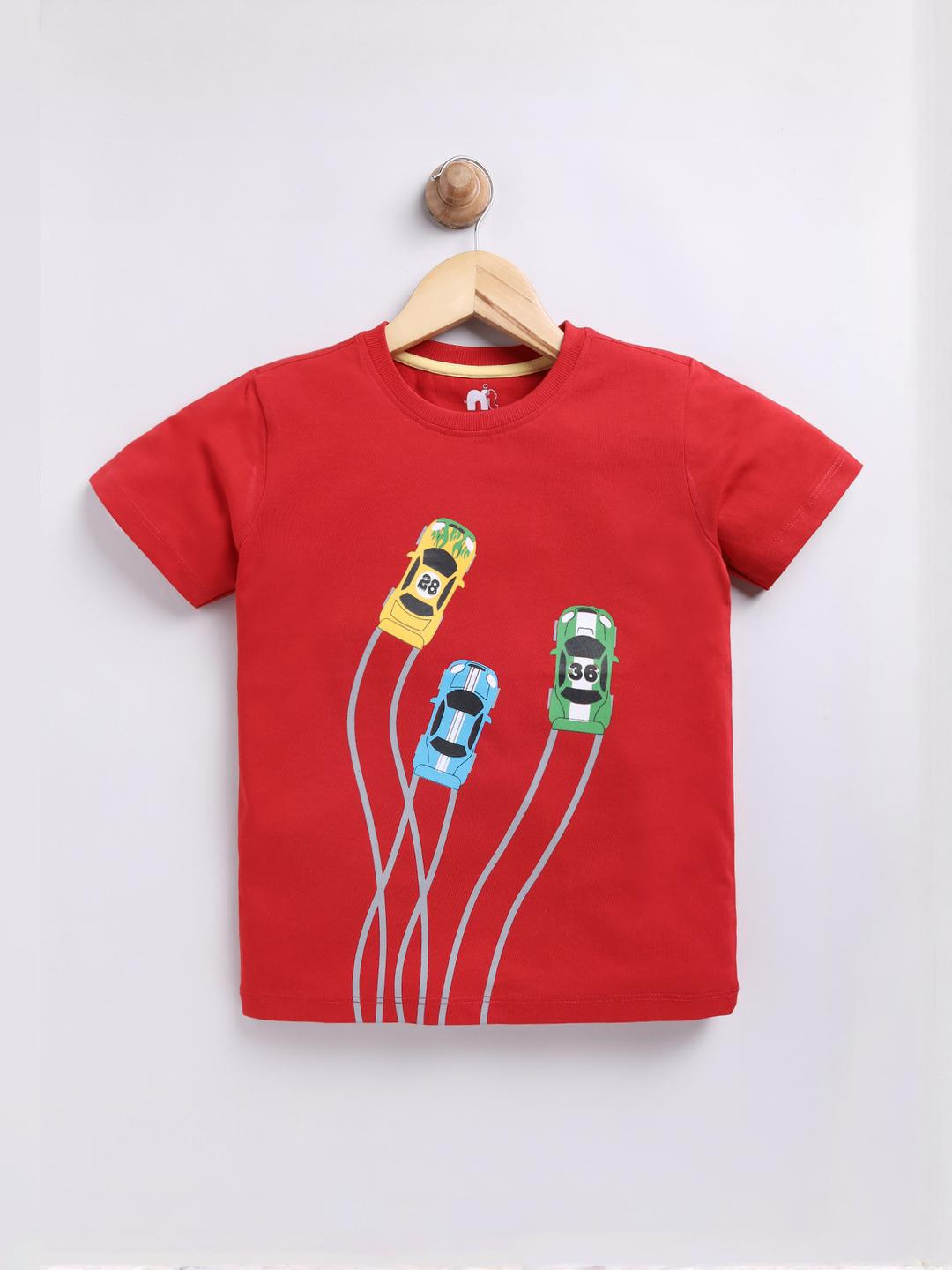 nit kid Boys Red Tshirts