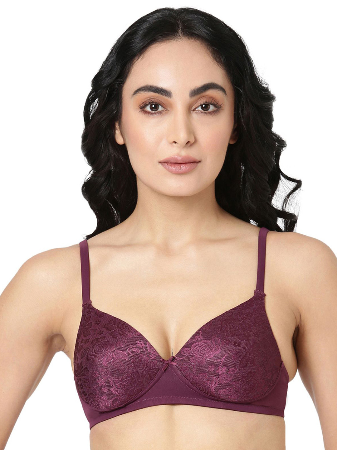 BLOSSOM Medium Coverage Lightly Padded Seamless Bra