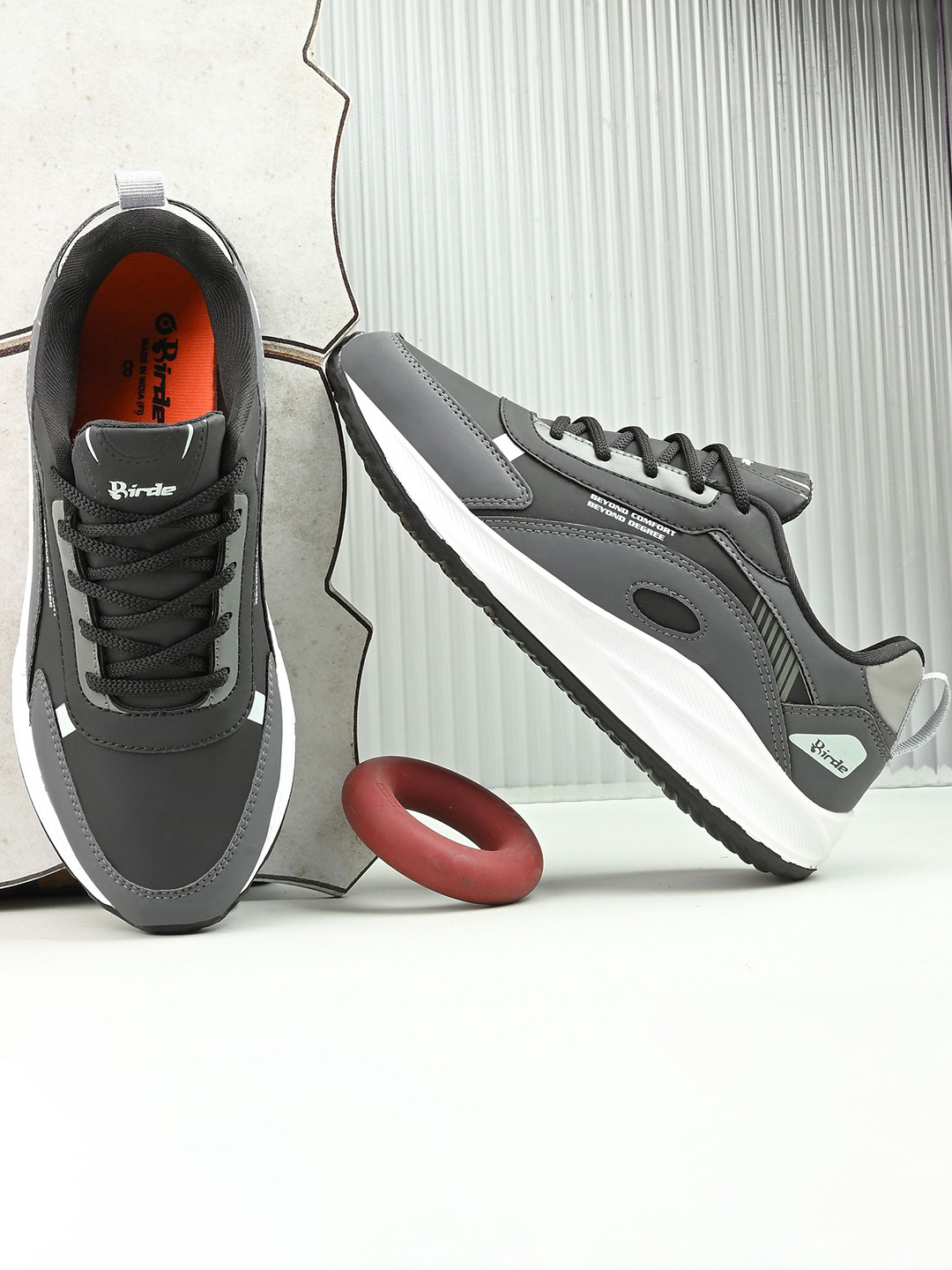 BIRDE Men Lightweight Comfortable Training or Gym Non-Marking Shoes