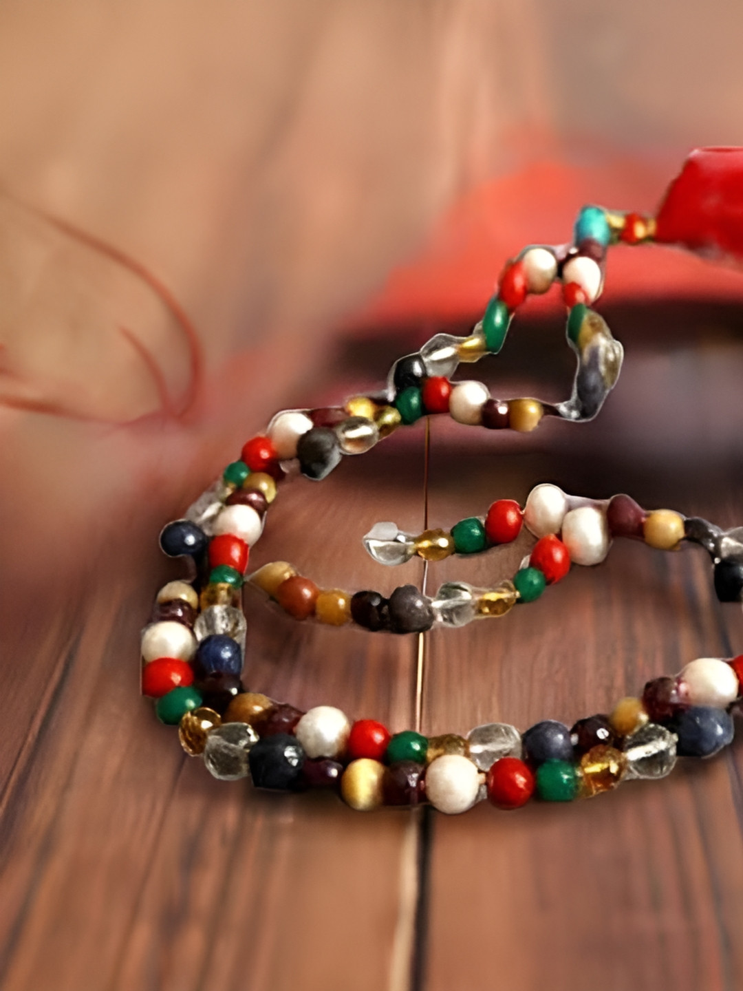 SANKALAN CREATIONS Artificial Stones Studded Mala