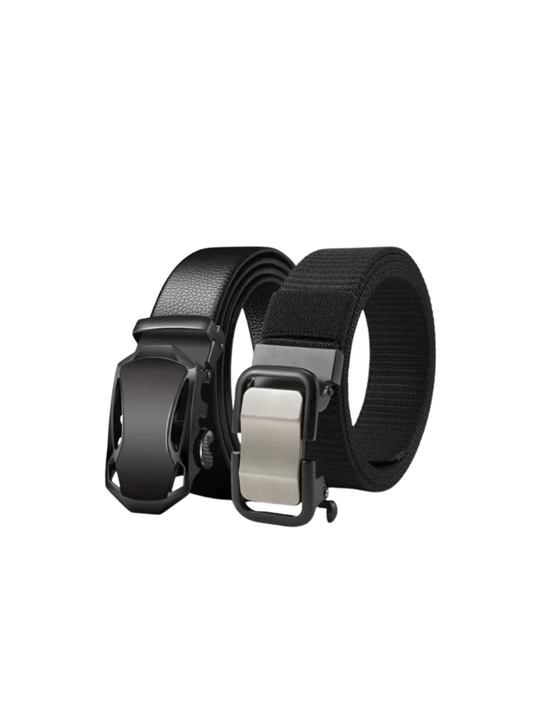 Niddleman Men Pack Of 2 Textured Belt