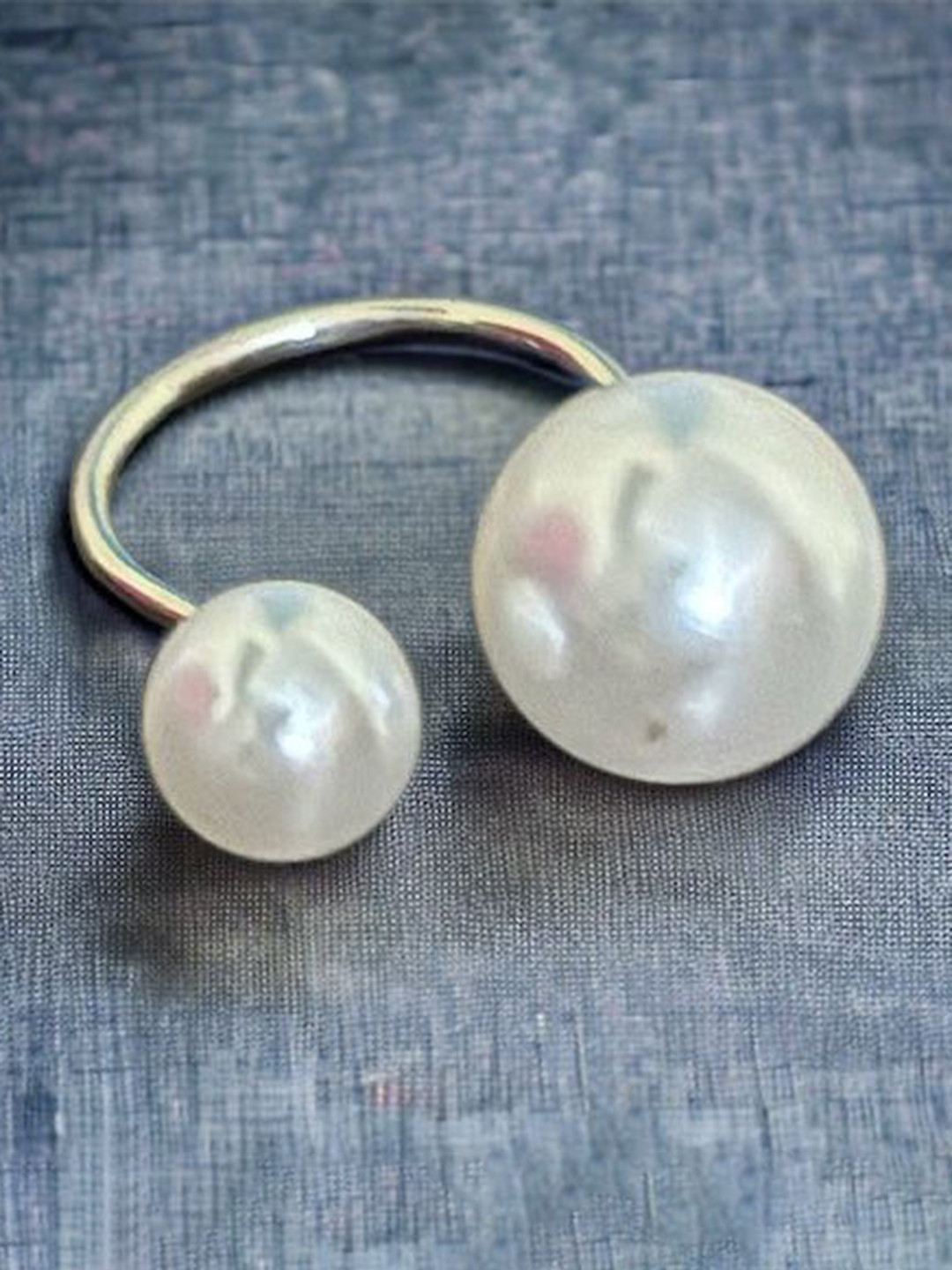 Senshi Women Beaded Adjustable Finger Ring