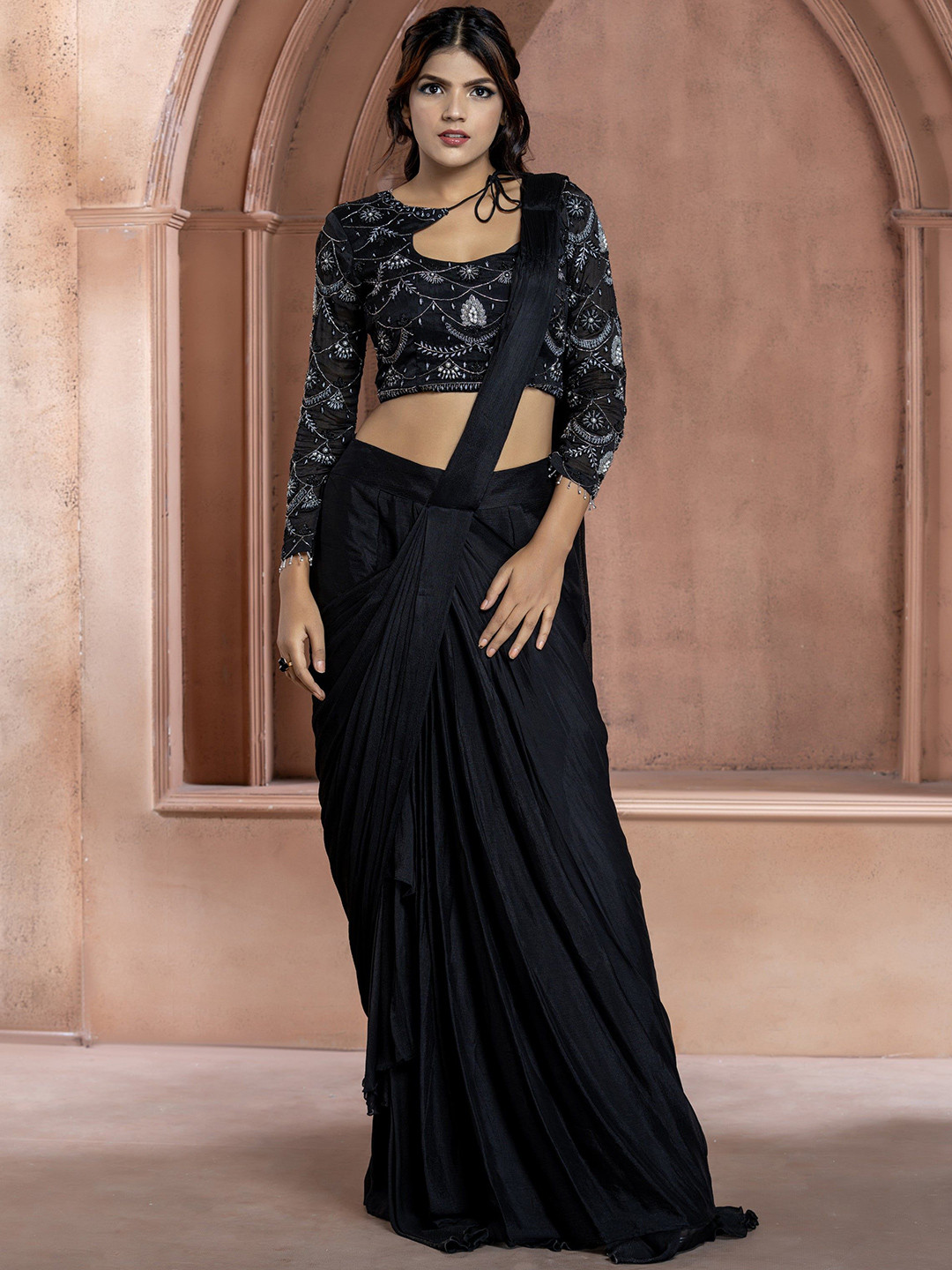 GloballyRonakRBafna Ready to Wear Cocktail Saree