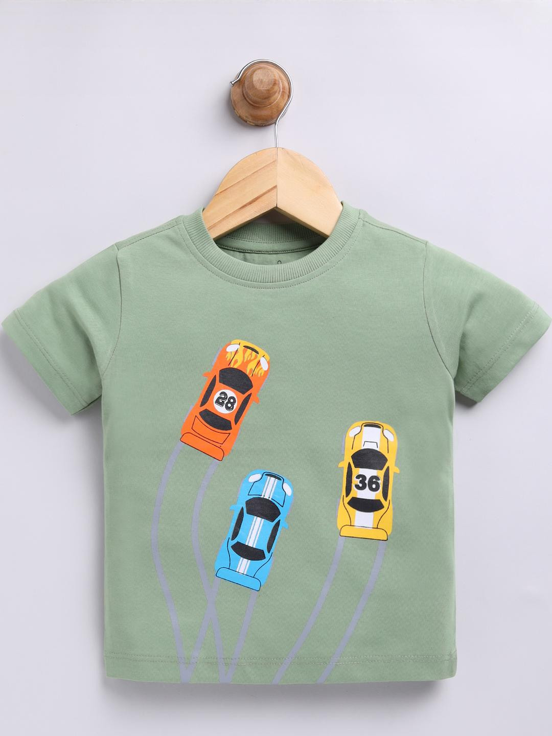 nit kid Boys Green Tshirts