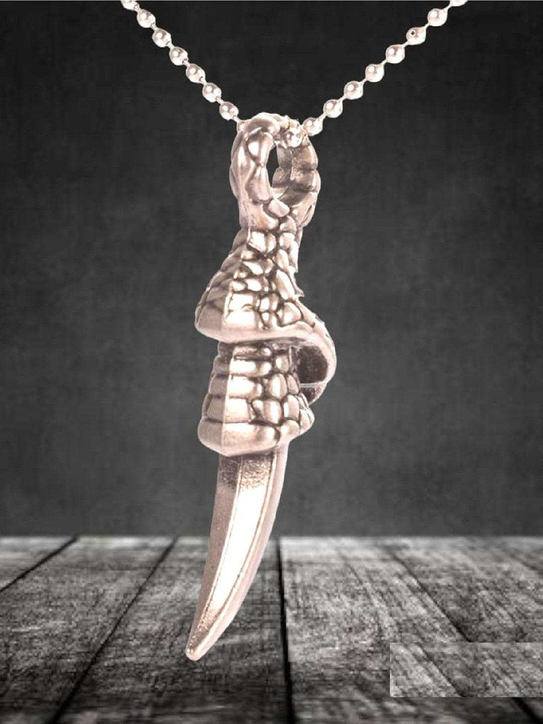 Crazy Fashion Unisex Silver-Plated Animal Shaped Pendant