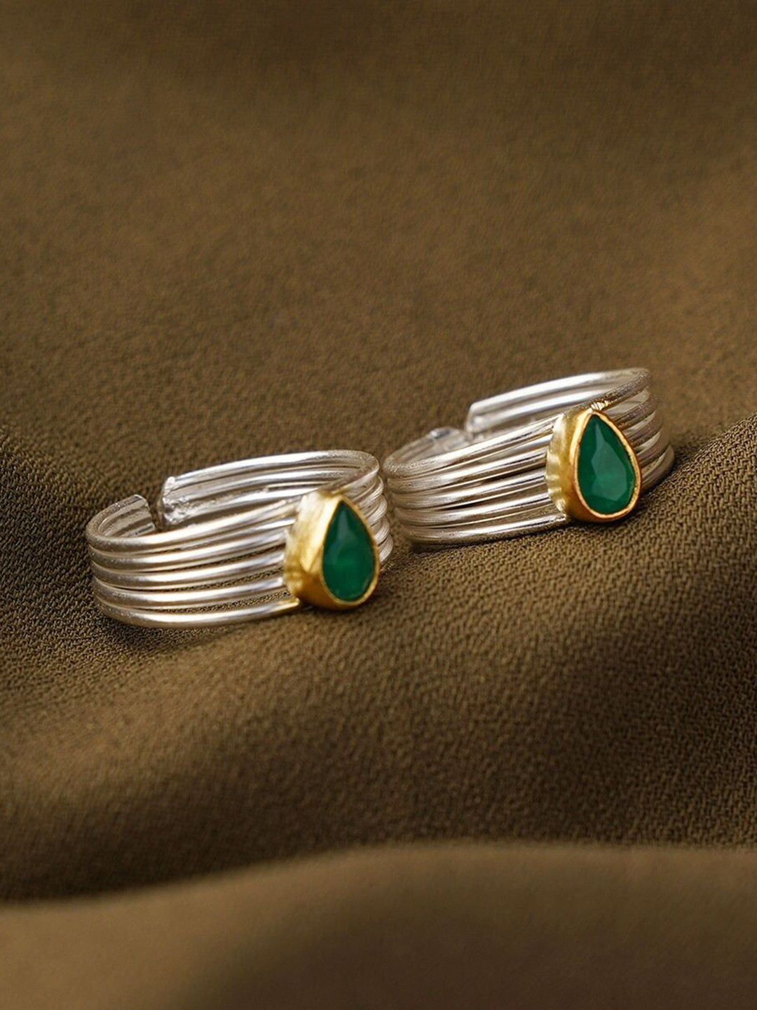 JAYPORE Women Toe Rings