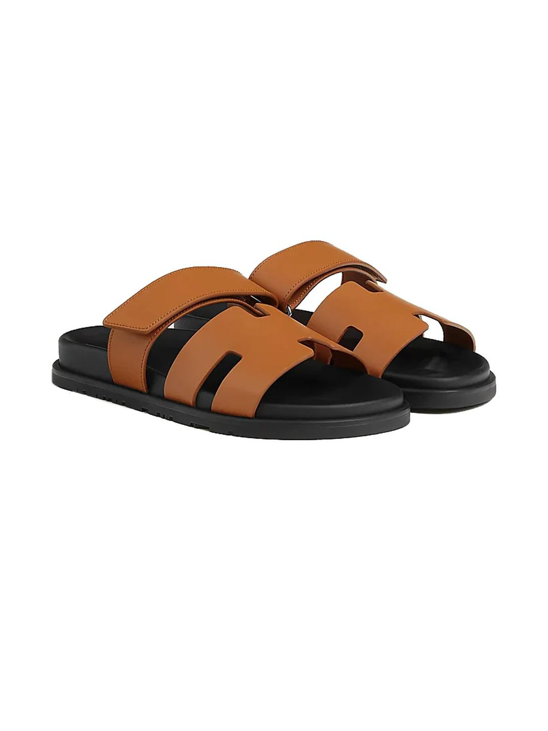ITALIAN SHOES CO Tan  Flip Flops