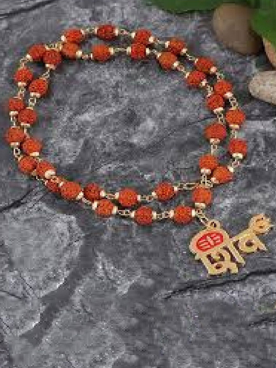 Crazy Fashion Rudraksha Beaded Shiv Necklace