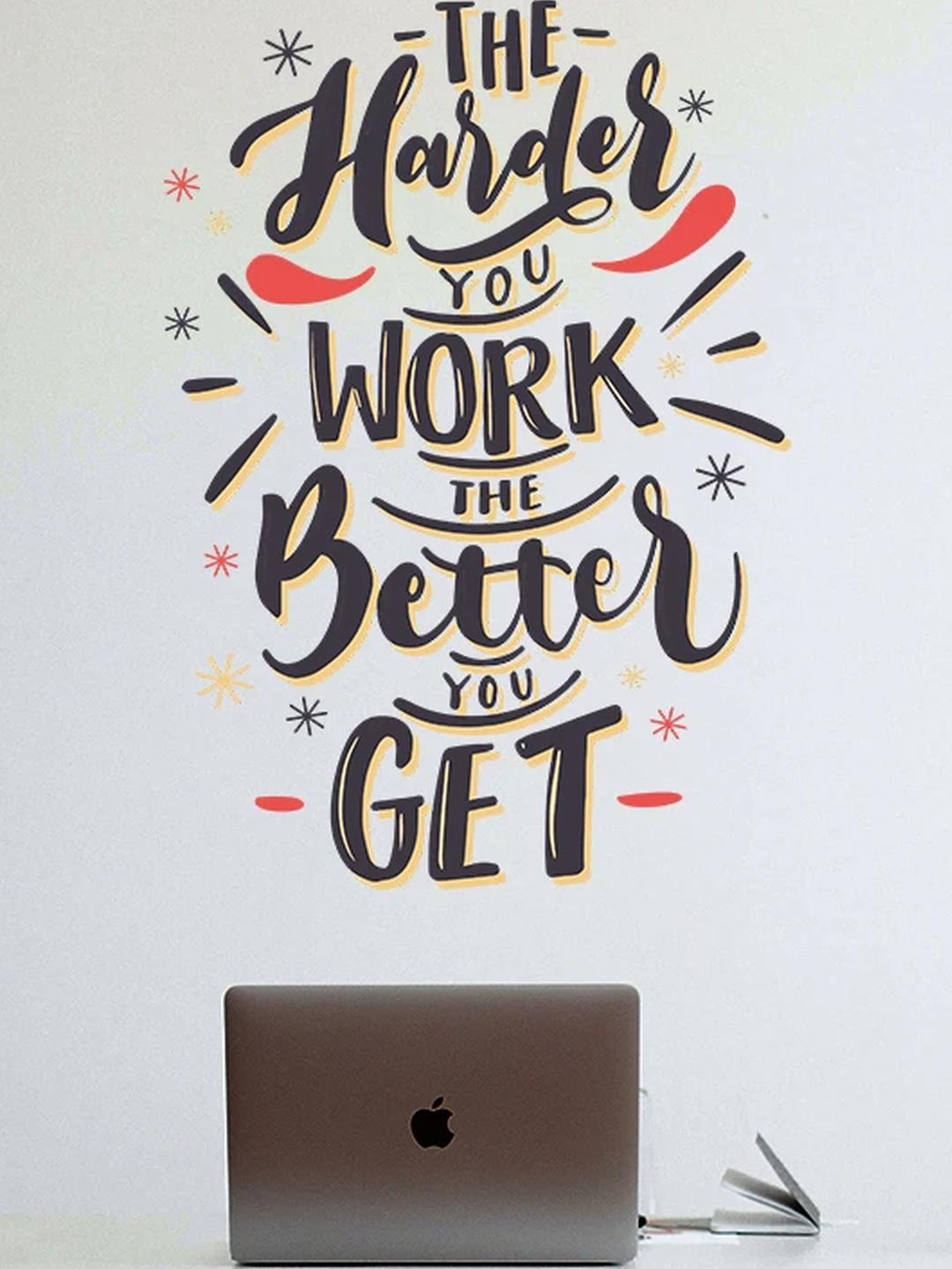 Coloured Wings Unisex Black Decals and Stickers