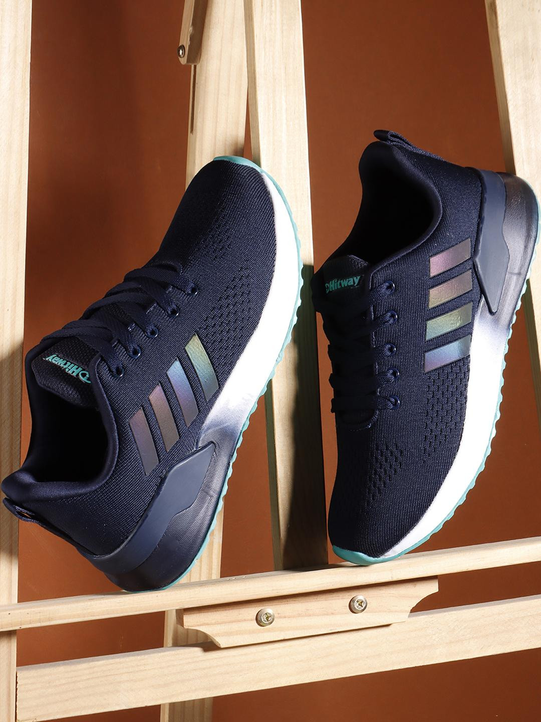 HITWAY Men Navy Blue Casual Shoes