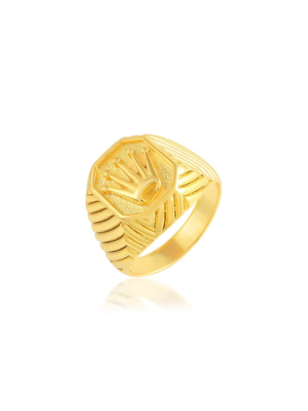 Missmister Men Gold Ring