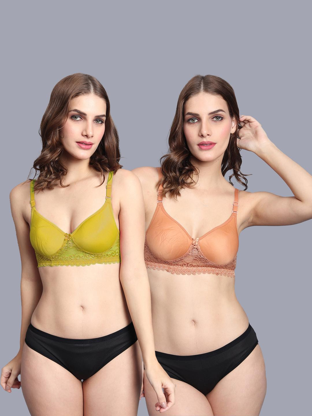 Samvar Women Yellow Lingerie Set