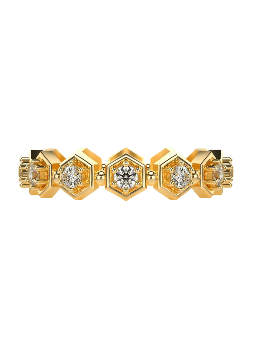 VALANOVA Women Lab Grown Ring Diamond