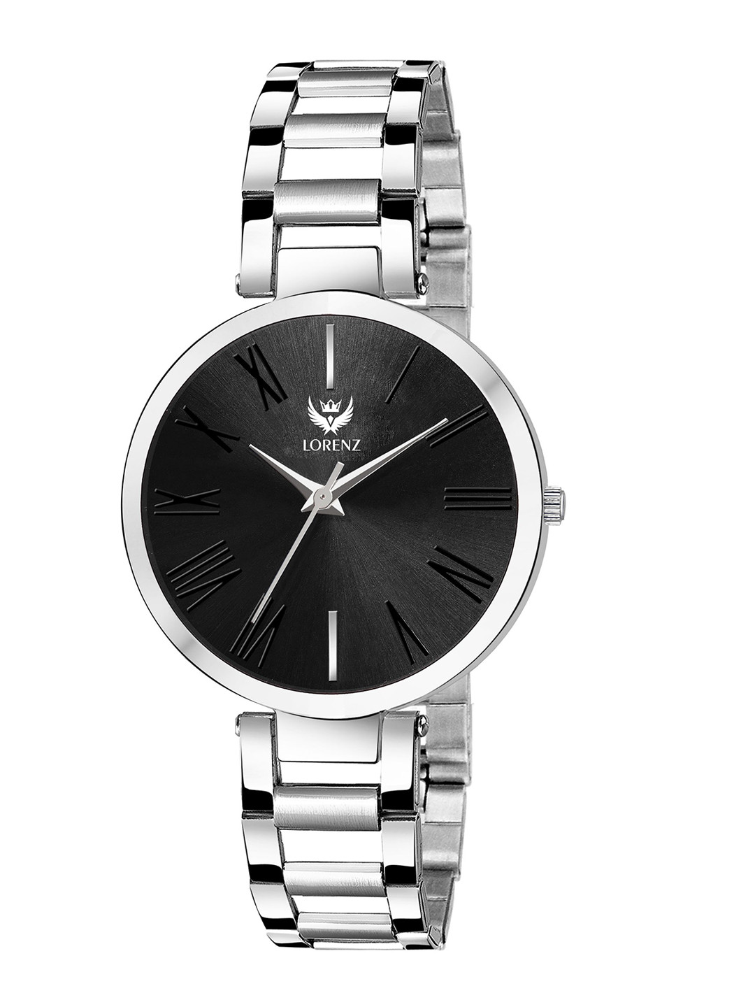 LORENZ Women Brass Dial & Stainless Steel Straps Analogue Watch AS-43A