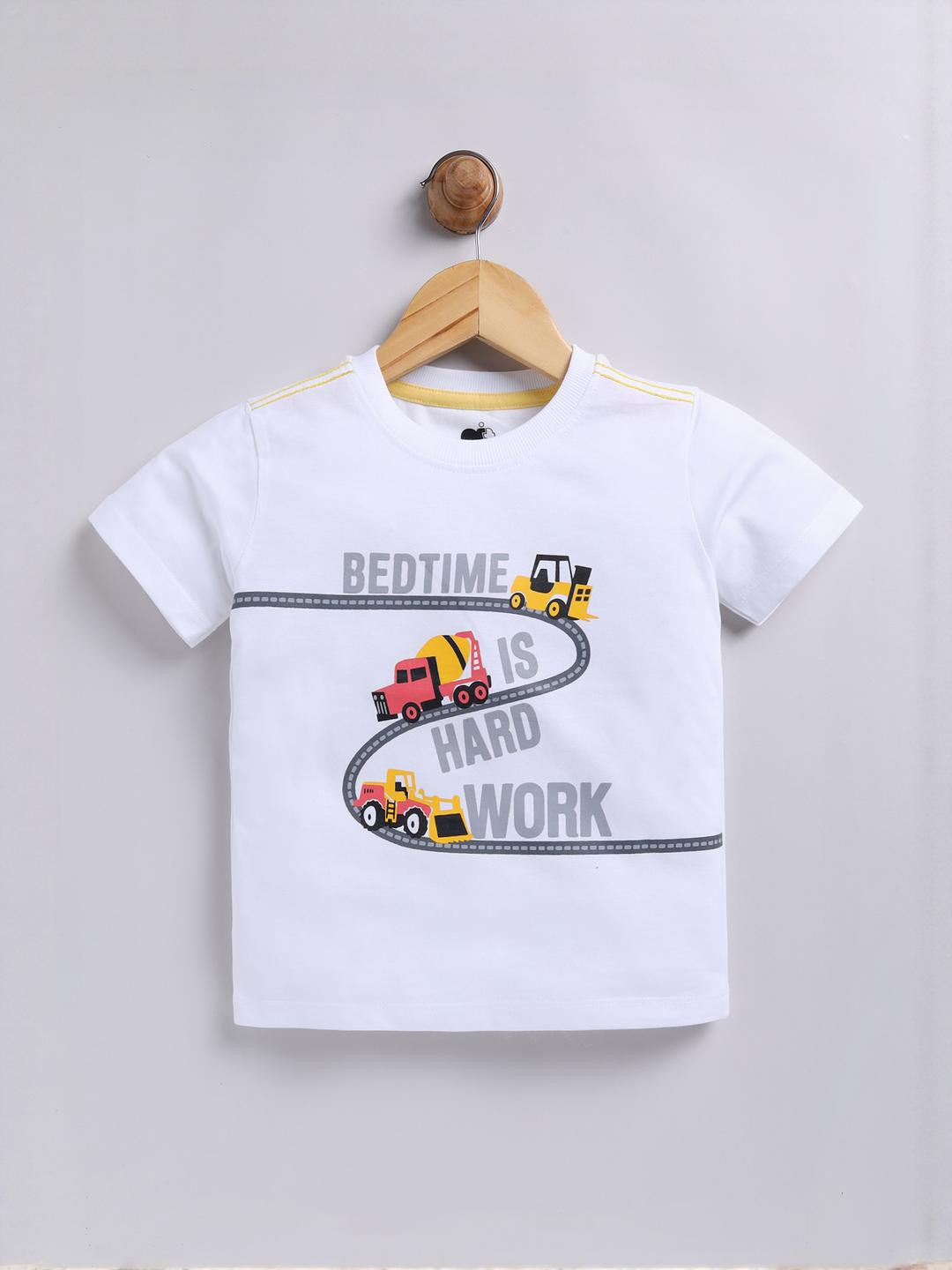 nit kid Boys White Tshirts