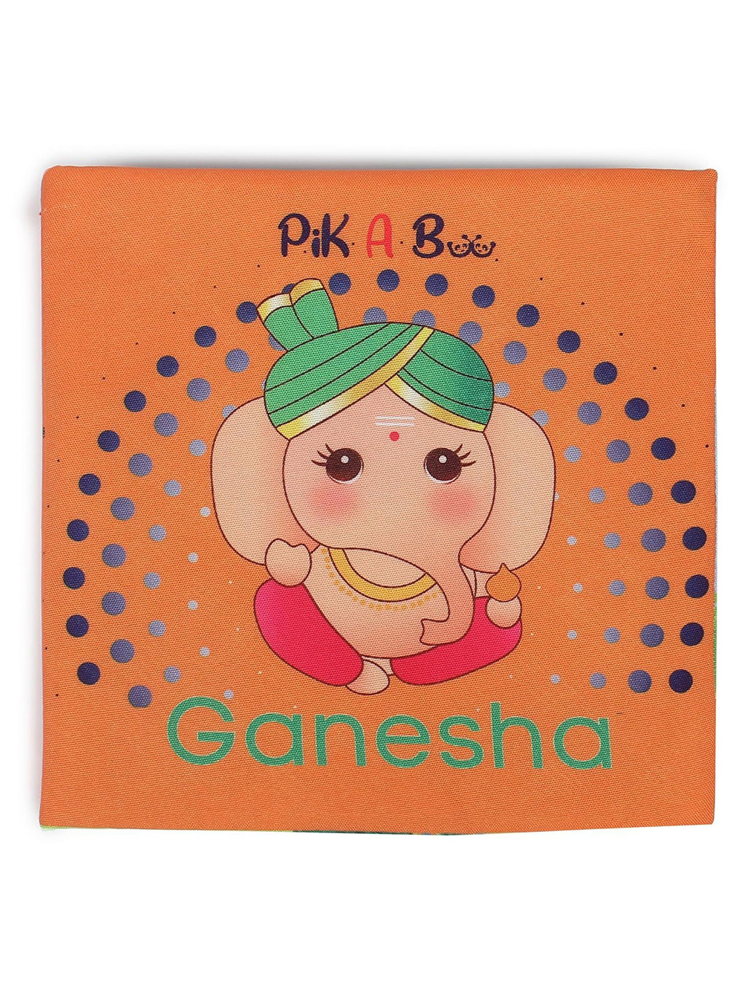 PiK A BOO Kids Ganesha Cloth Story Book