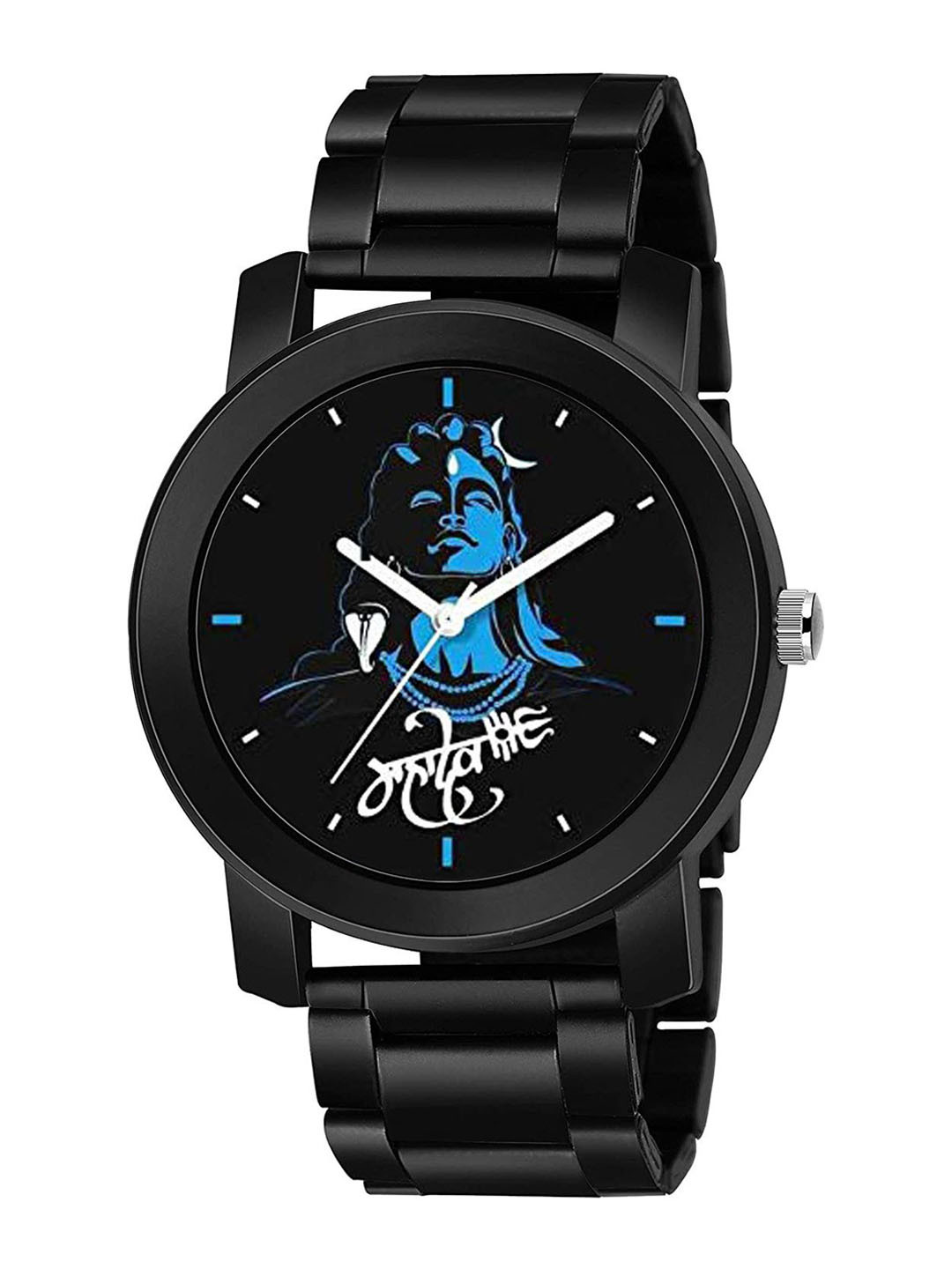 Gopal Shopcart Unisex Dial & Bracelet Style Straps Analogue Watch PEDO Jata Mahadev NEW PU