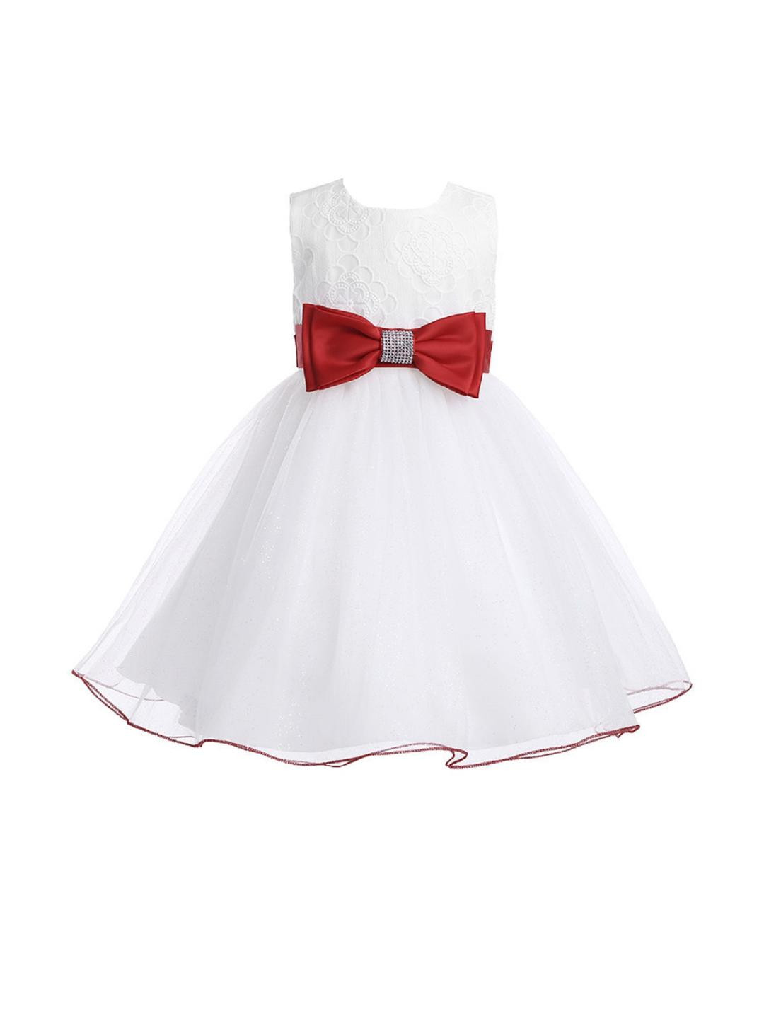 Shahina Fashion Girls A-Line Knee Length Princess Dress