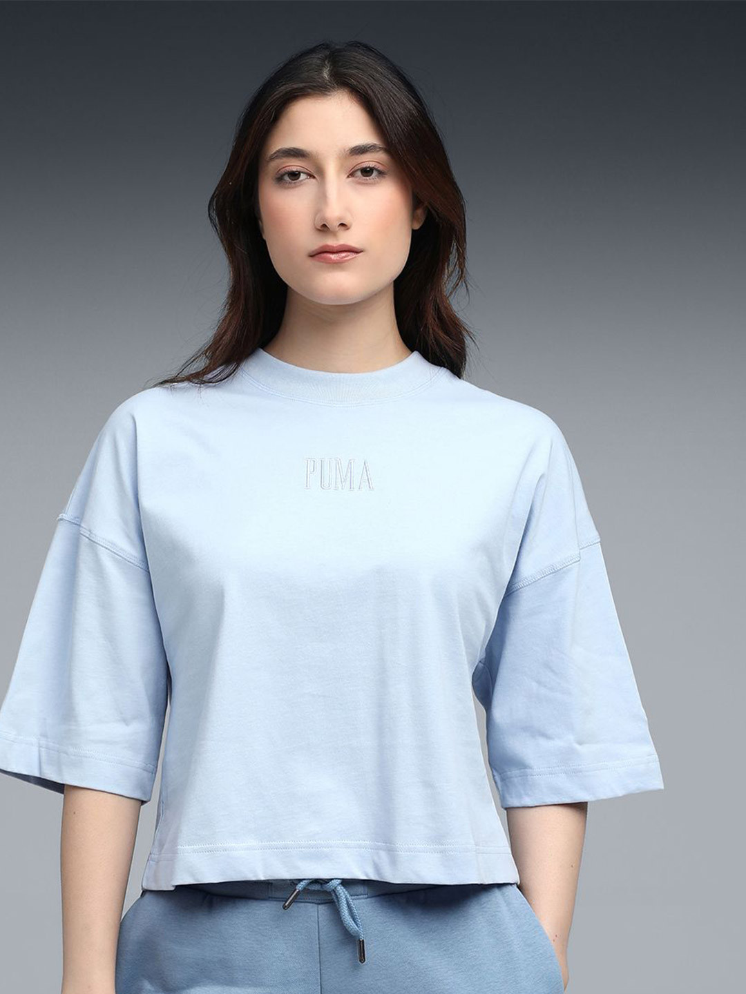 Puma PREMIUM ESSENTIALS Women's Oversized Graphic Tee