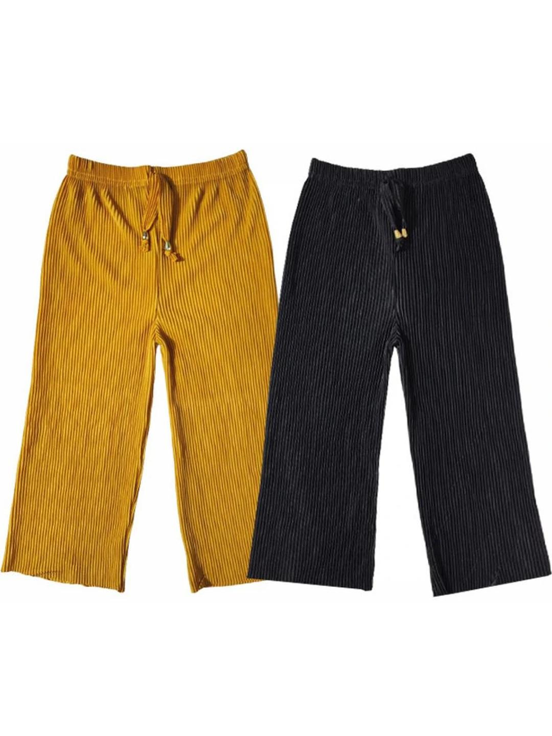 100LUCK Girls Yellow Leggings