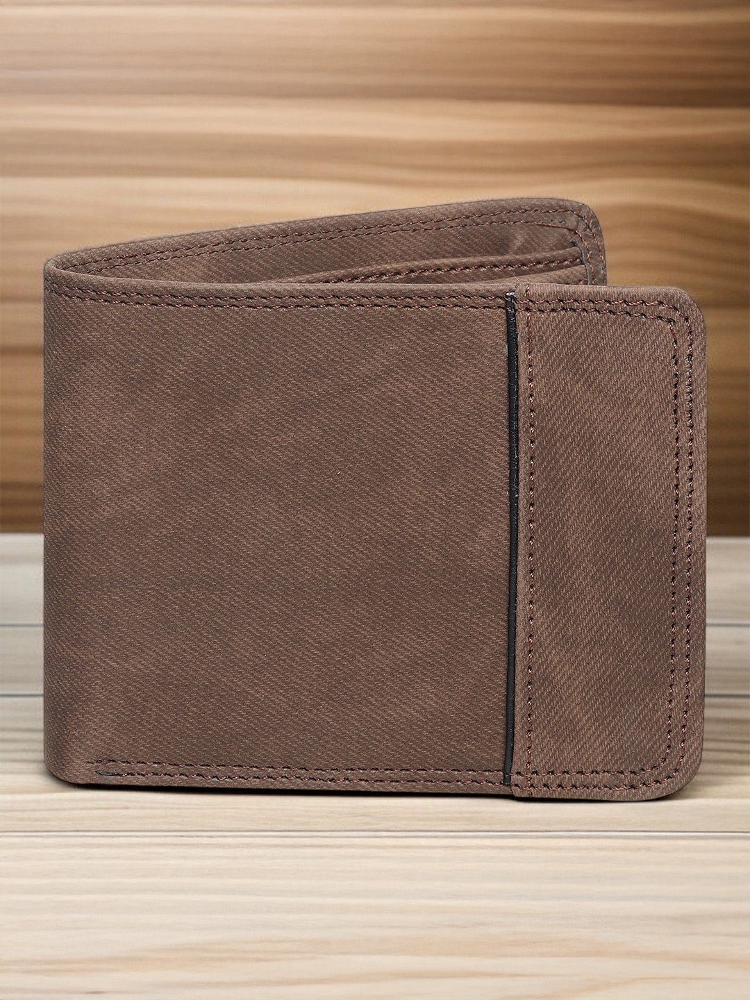 Metronaut Men Textured Two Fold Wallet
