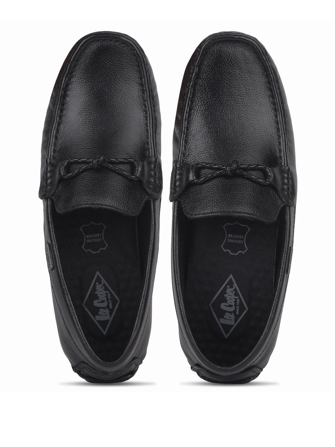 Lee Cooper Men Black Formal Shoes