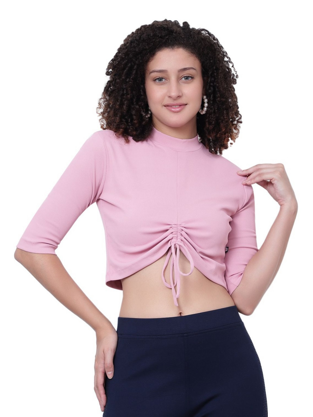 God's Club Women V-Neck Pockets T-shirt