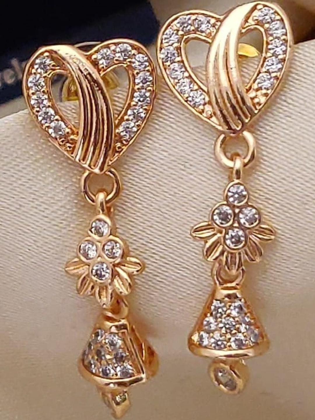 RUPALI FASHION Women Rose Earrings