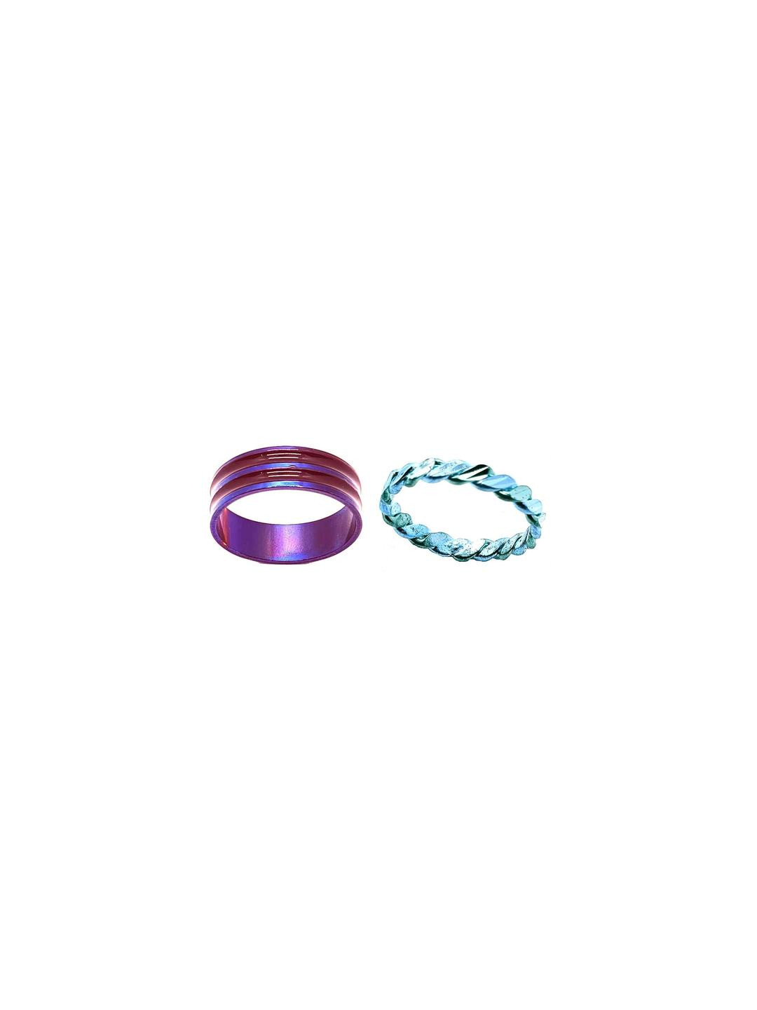 Dynamic Retail Global Alloy Multi Colour Ring