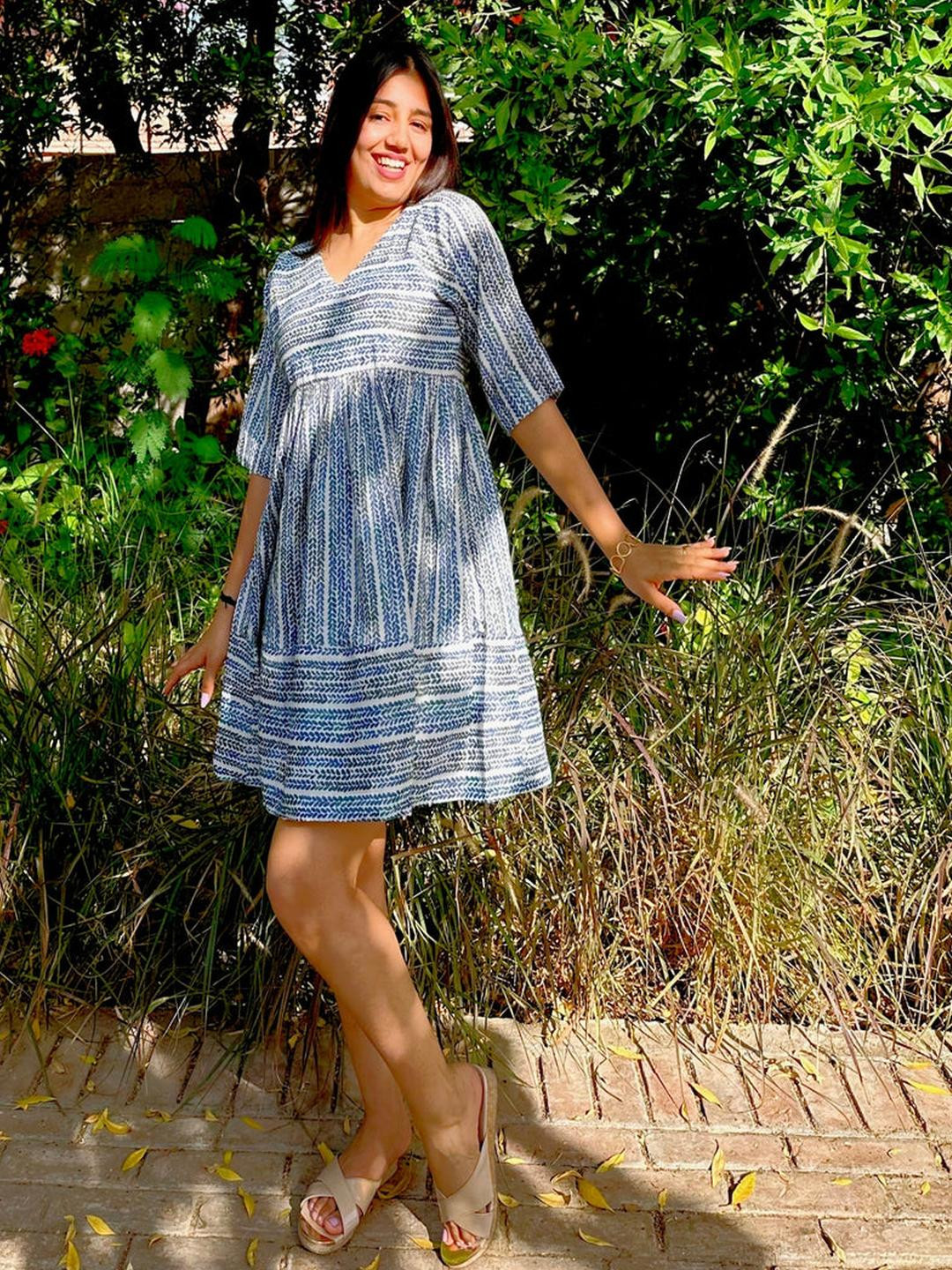 Label Ratan Women Blue Dresses