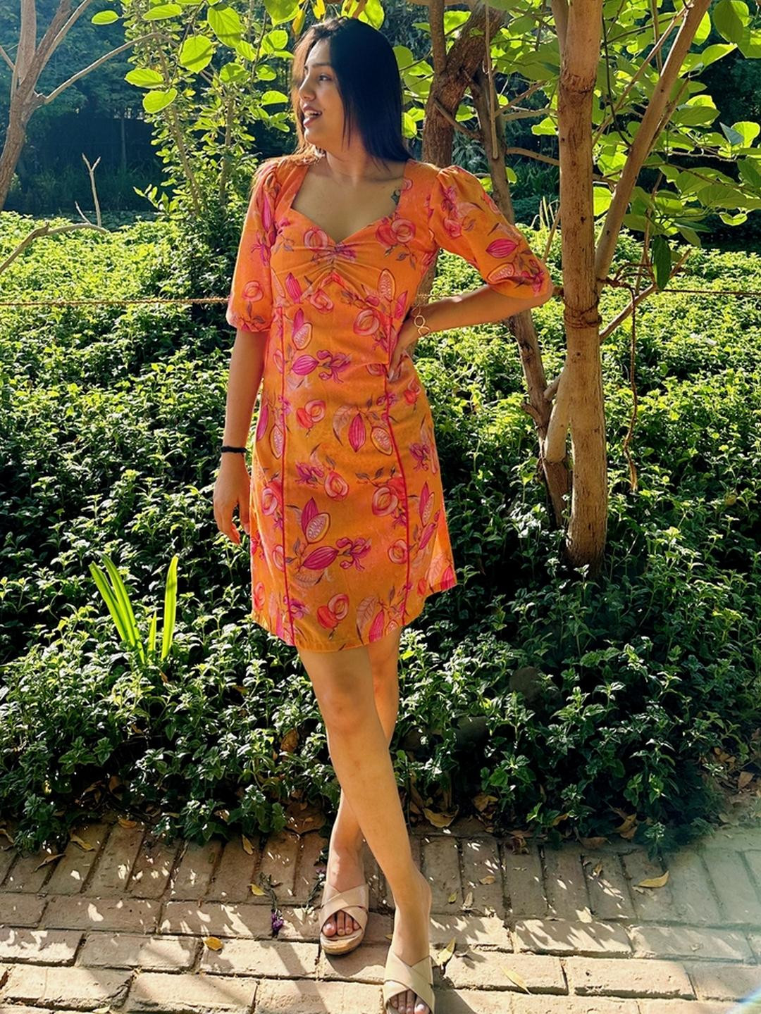 Label Ratan Women Mustard Dresses