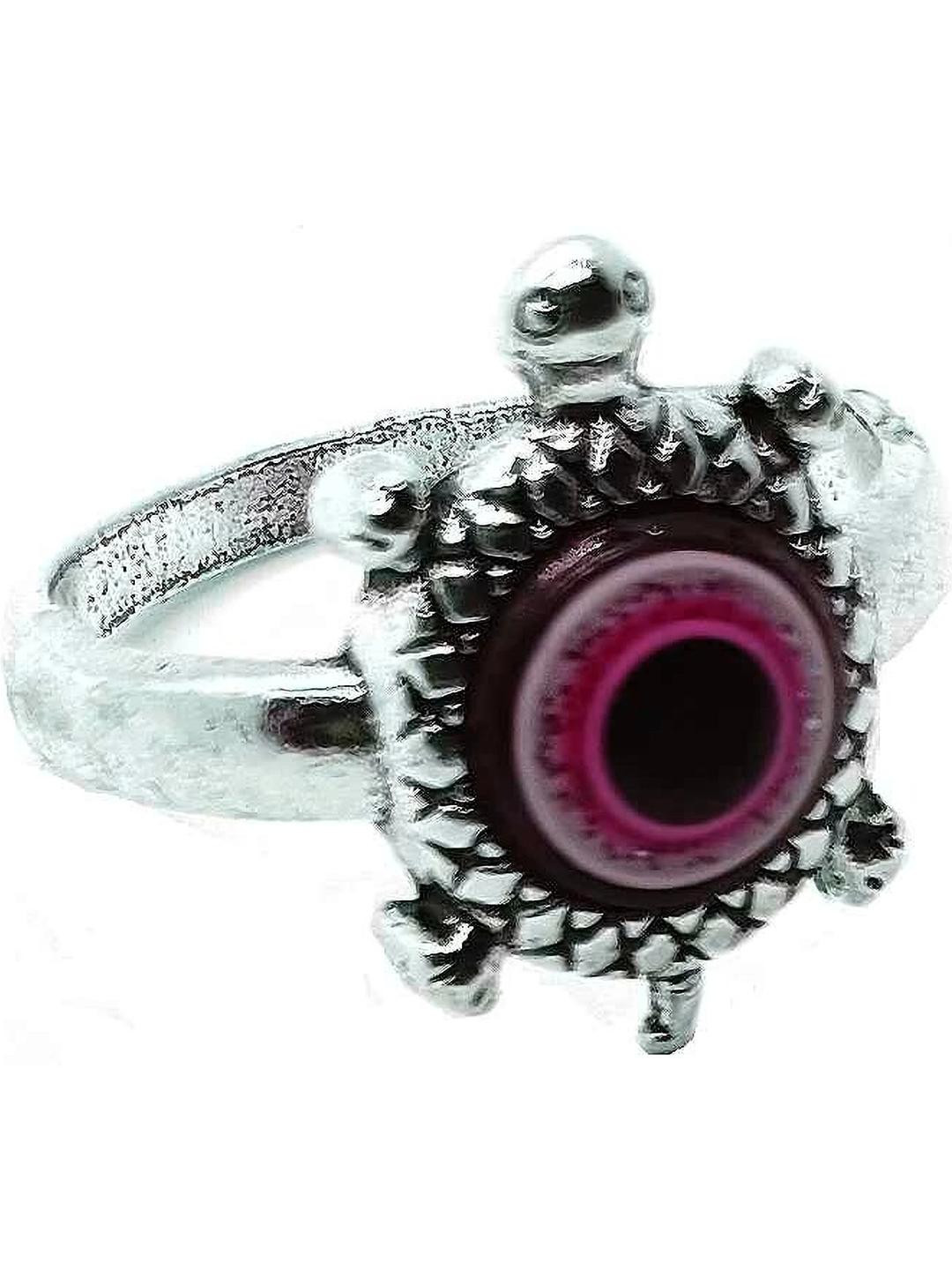 Dynamic Retail Global Unisex Turtle Shaped Evil Eye Finger Ring