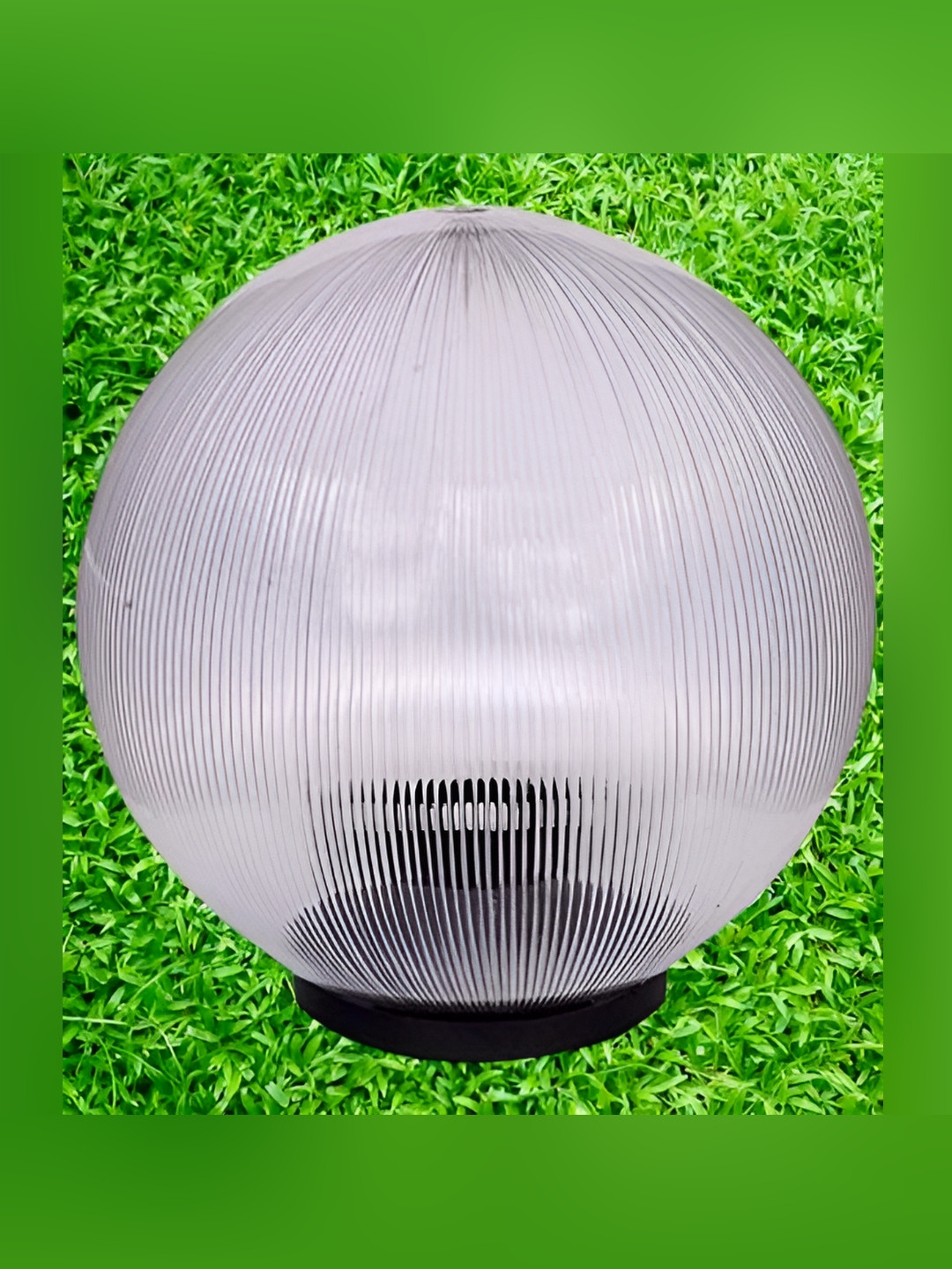 KINIS Transparent Spherical Gate & Garden Light Outdoor Lamp
