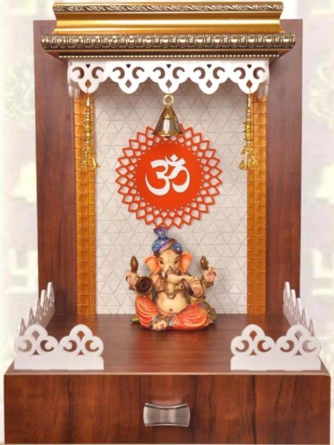 7CR White Diamond Wooden Temple