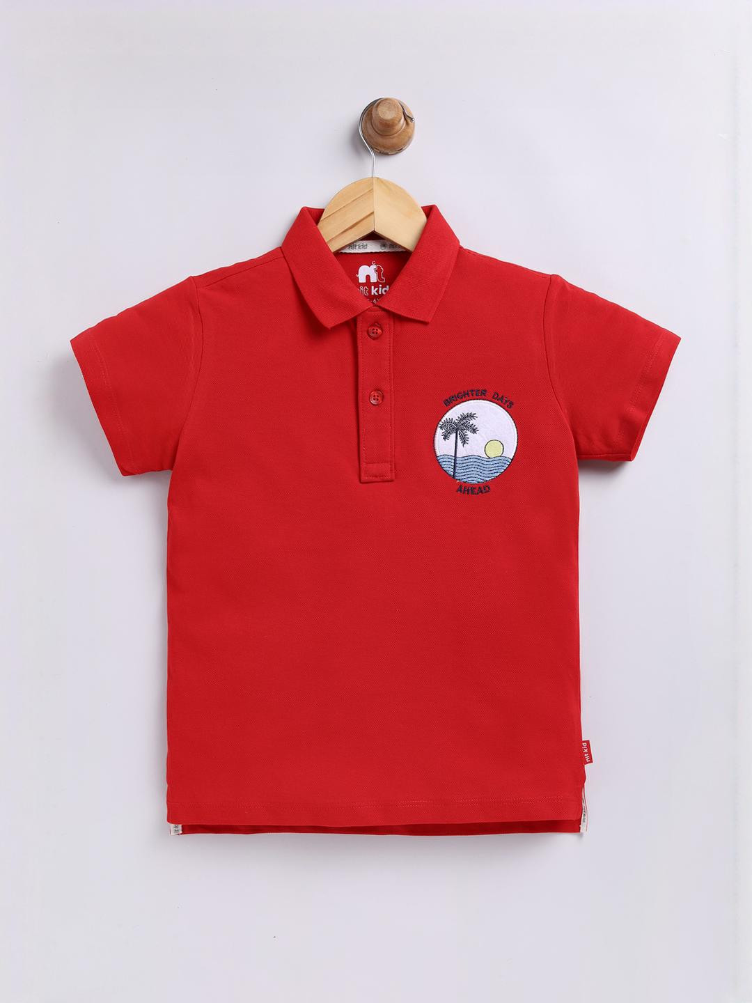 nit kid Boys Red Tshirts
