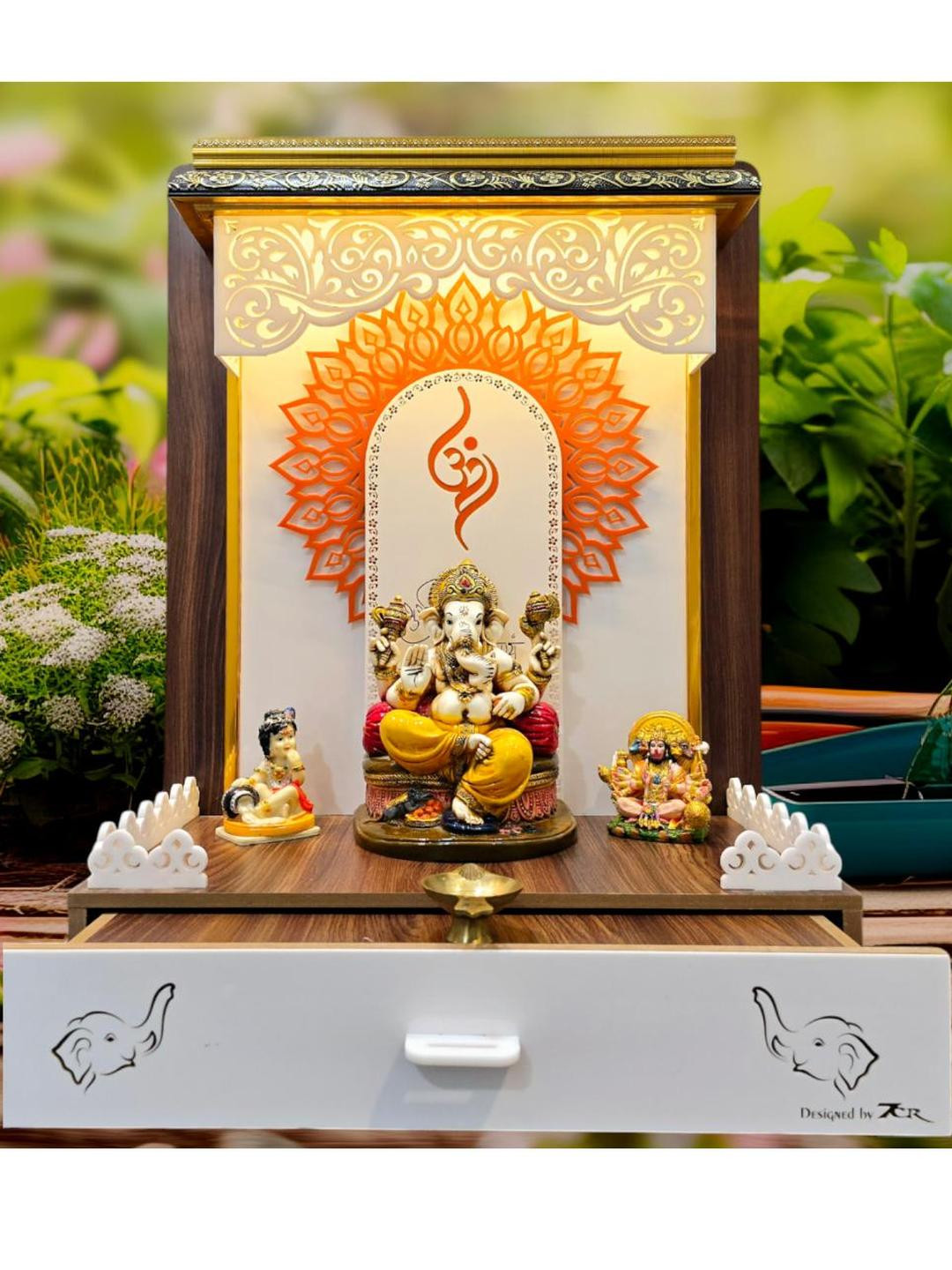 7CR  Gayatri Mantra Wooden Temple