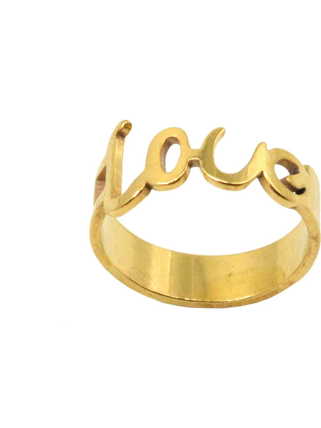 Sullery Unisex Gold Western Ring