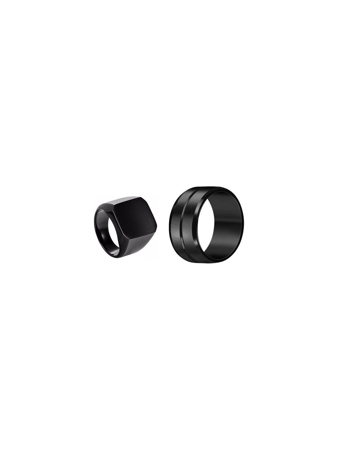 Dynamic Retail Global Men Black Ring