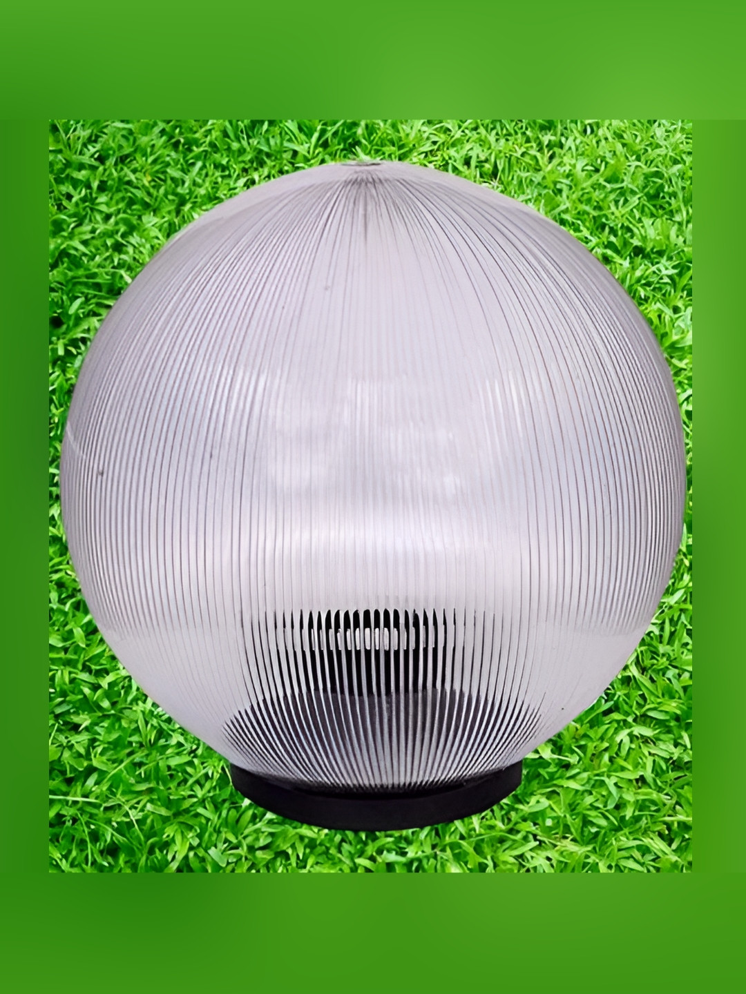 KINIS Transparent Modern Shape Gate & Garden Light Outdoor Lamp For Home & Office Entrance