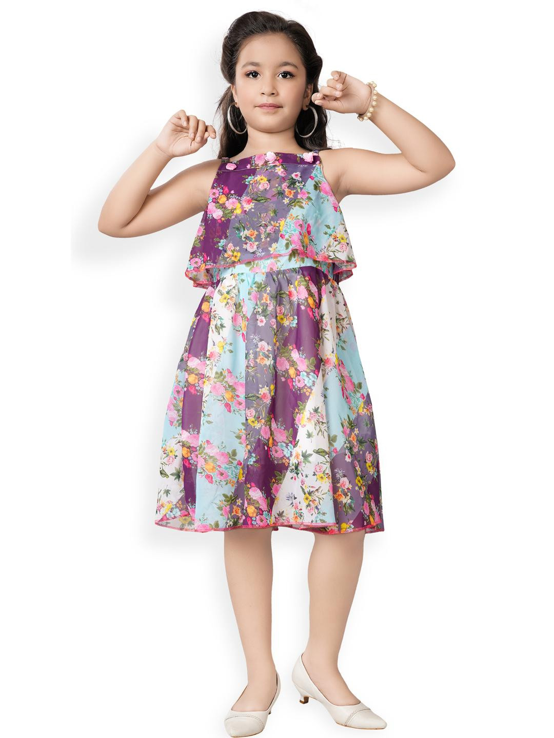 Fastvilla Girls Multi Dresses