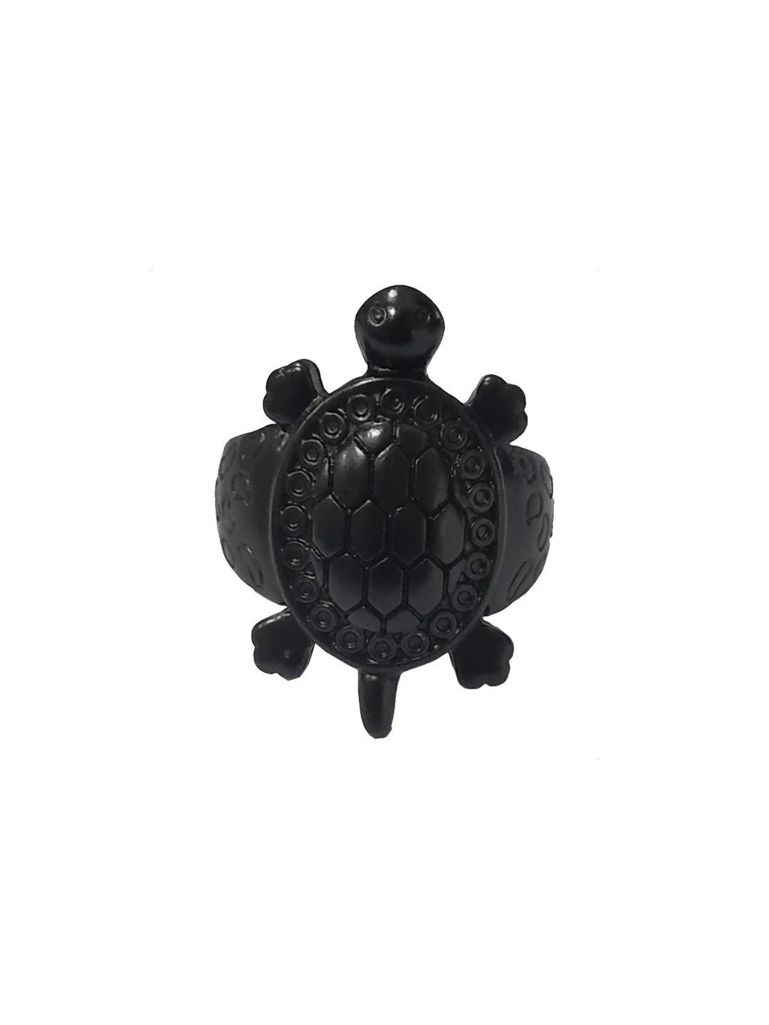 Sullery Unisex Black Ethnic Ring