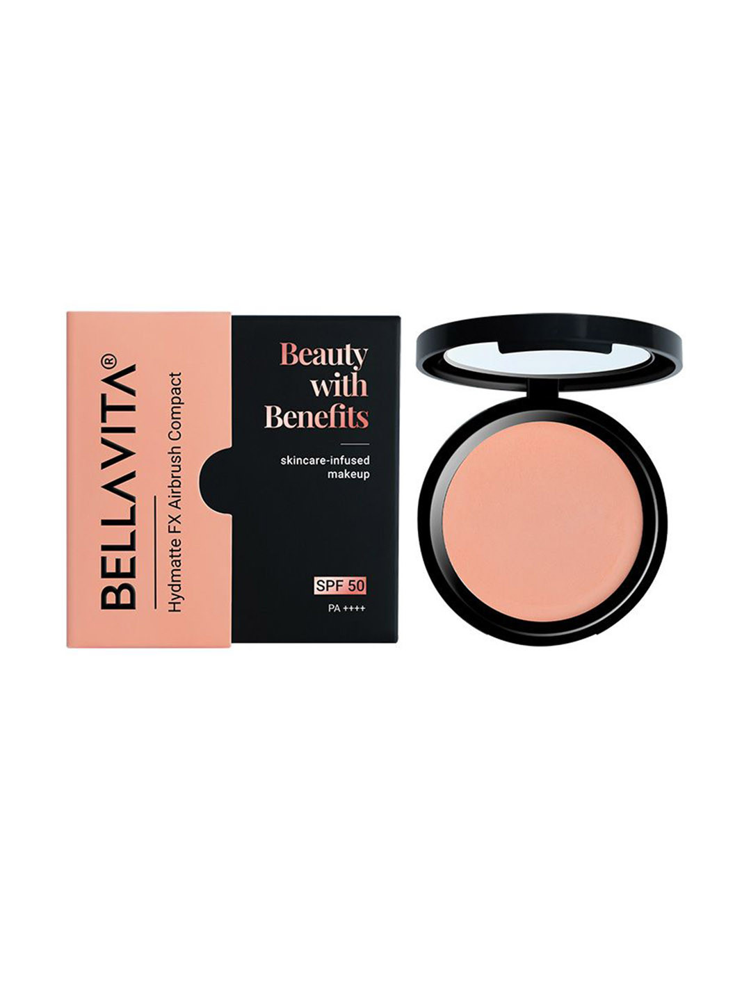 Bella Vita Organic Matte Finish Compact Powder- 9 gm - 02 Soft Ivory